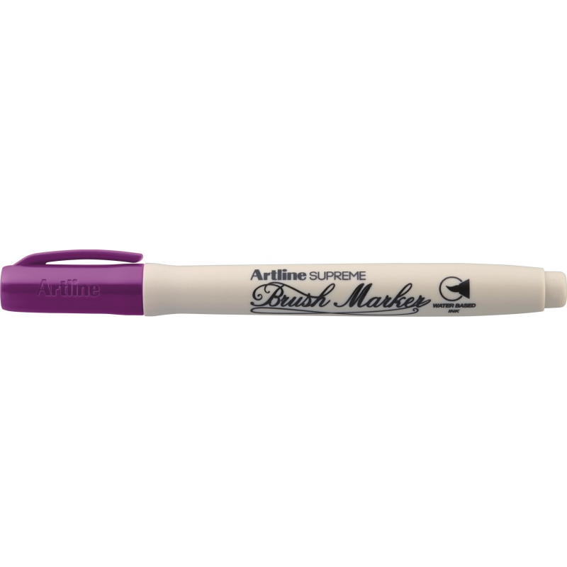 Carioca Artline Supreme, Varf Flexibil (tip Pensula) - Magenta