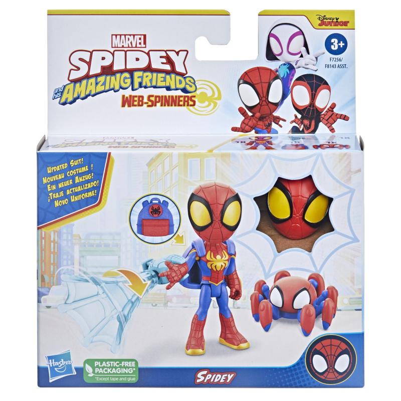 SPIDEY PRIETENII EXTRAORDINARI SET FIGURINA SPIDEY 10CM SI ACCESORII