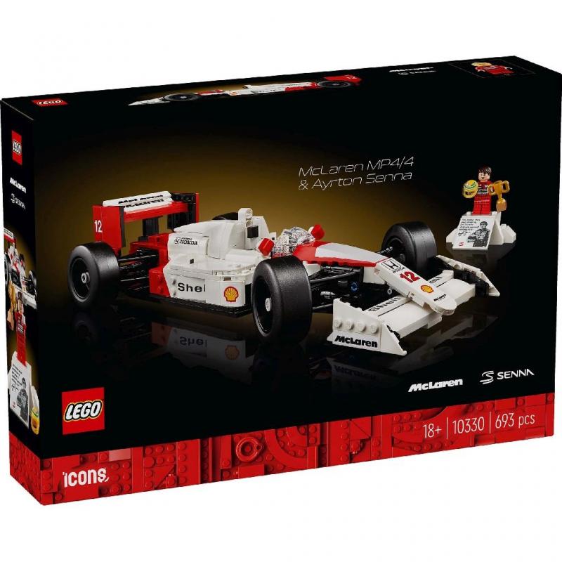 LEGO ICONS MCLAREN MP4/4 SI AYRTON SENNA 10330