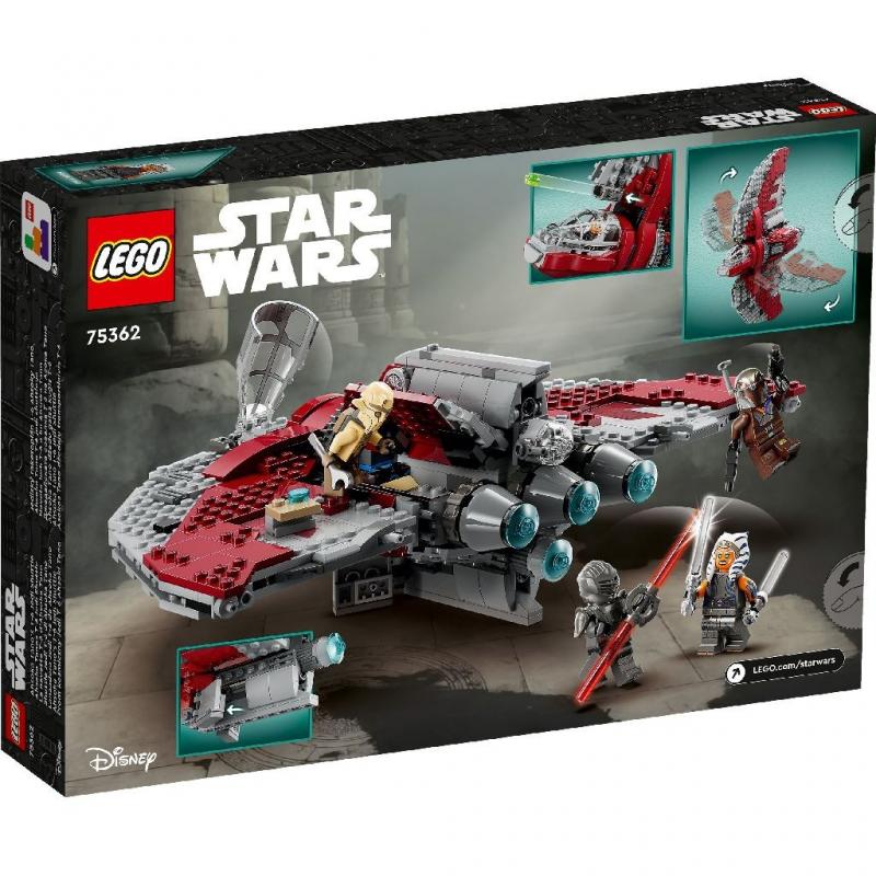 LEGO STAR WARS NAVETA JEDI T-6 A LUI AHSOKA TANO 75362