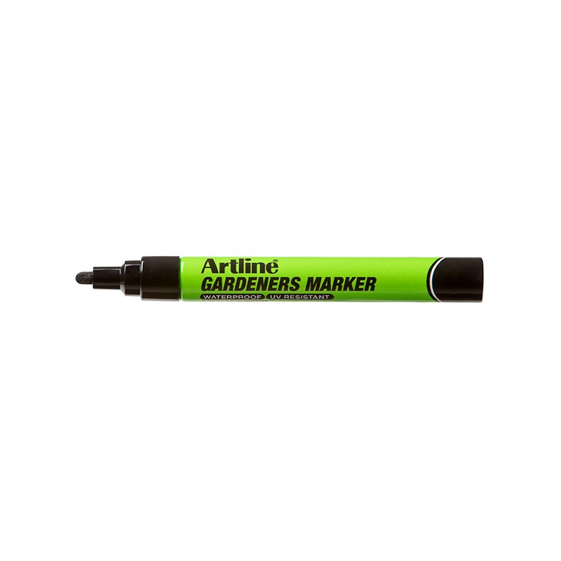 Marker Artline, Pentru Gradinari, Corp Plastic, Varf Rotund 2.3mm - Negru