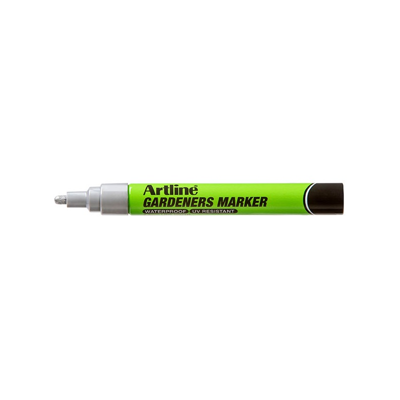 Marker Artline, Pentru Gradinari, Corp Plastic, Varf Rotund 2.3mm - Silver