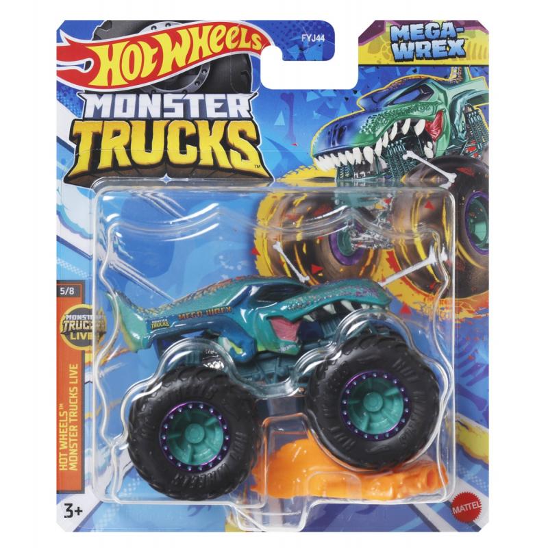 HOT WHEELS MONSTER TRUCK MASINUTA MEGA WREX SCARA 1:64