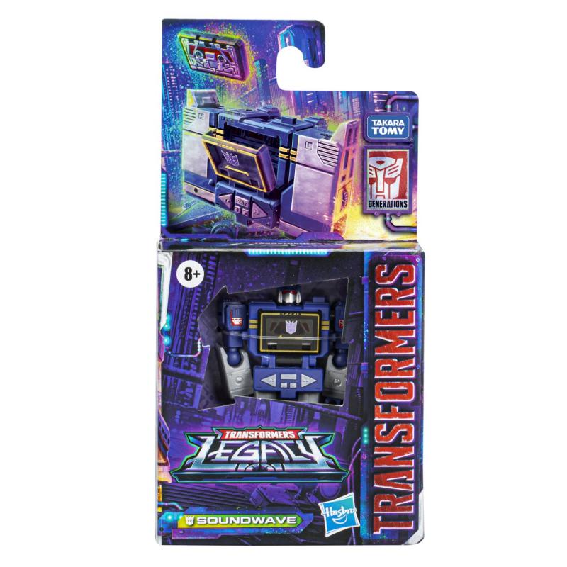 TRANSFORMERS LEGACY UNITED FIGURINA SOUNDWAVE 8.5CM