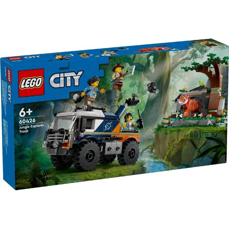 LEGO CITY CAMIONUL OFF-ROAD AL UNUI EXPLORATOR AL JUNGLEI 60426