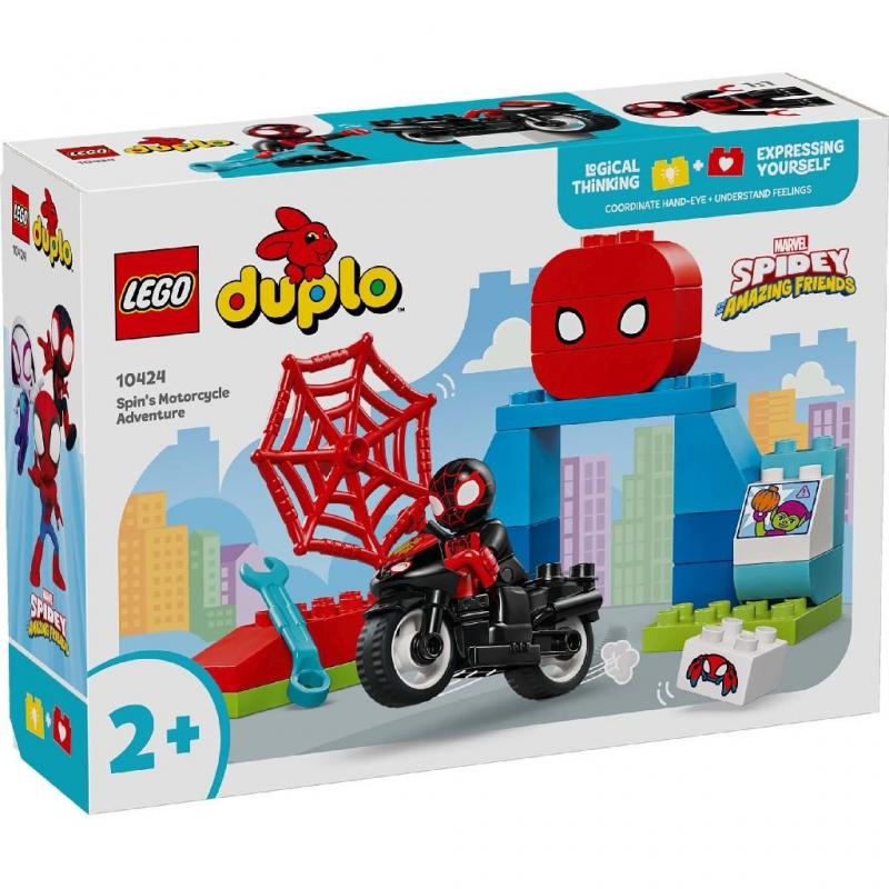 LEGO DUPLO AVENTURA PE MOTOCICLETA A LUI SPIN 10424