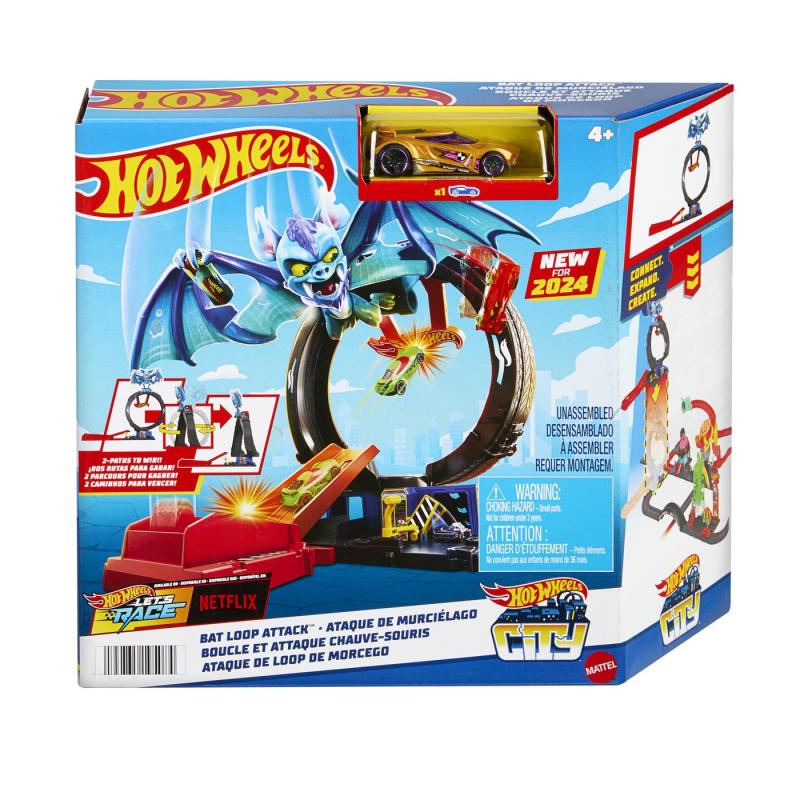 HOT WHEELS CITY PISTA INAMICILOR BUCLA LILIACULUI