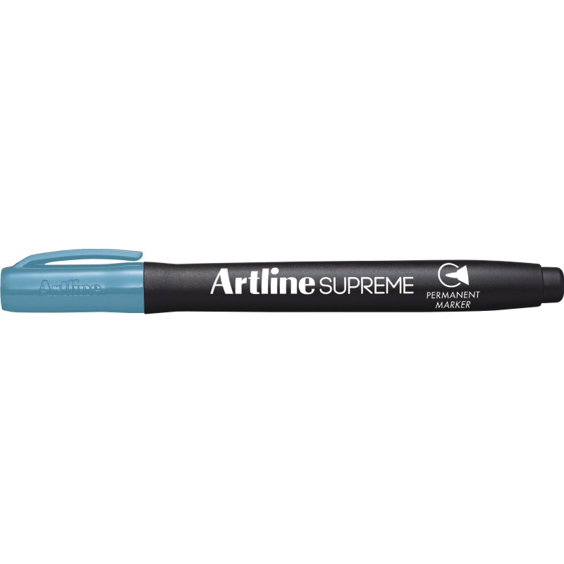 Permanent Marker Artline Supreme, Corp Plastic, Varf Rotund 1.0mm - Bleu