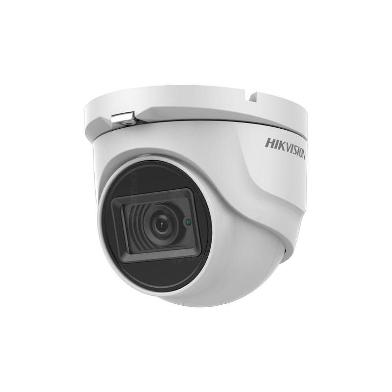 Camera HD Dome Hikvision DS-2CE76H8T-ITMF, 5MP, Lentila 2.8mm, IR 30m