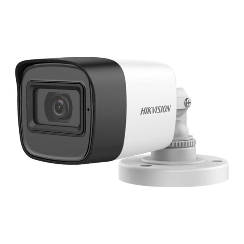 Camera de supraveghere HD Bullet Hikvision DS-2CE16H0T-ITPFS2, 5MP, Lentila 2.8mm, IR 25m