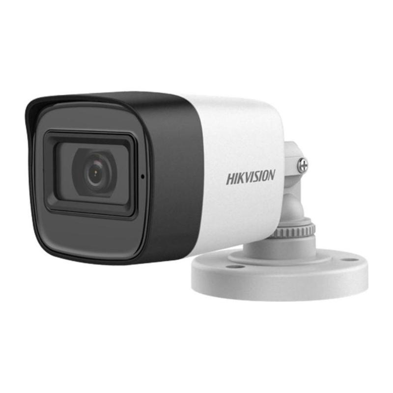 Camera de supraveghere HD Bullet Hikvision DS-2CE16H0T-ITFS, 5MP, Lentila 2.8mm, IR 30M