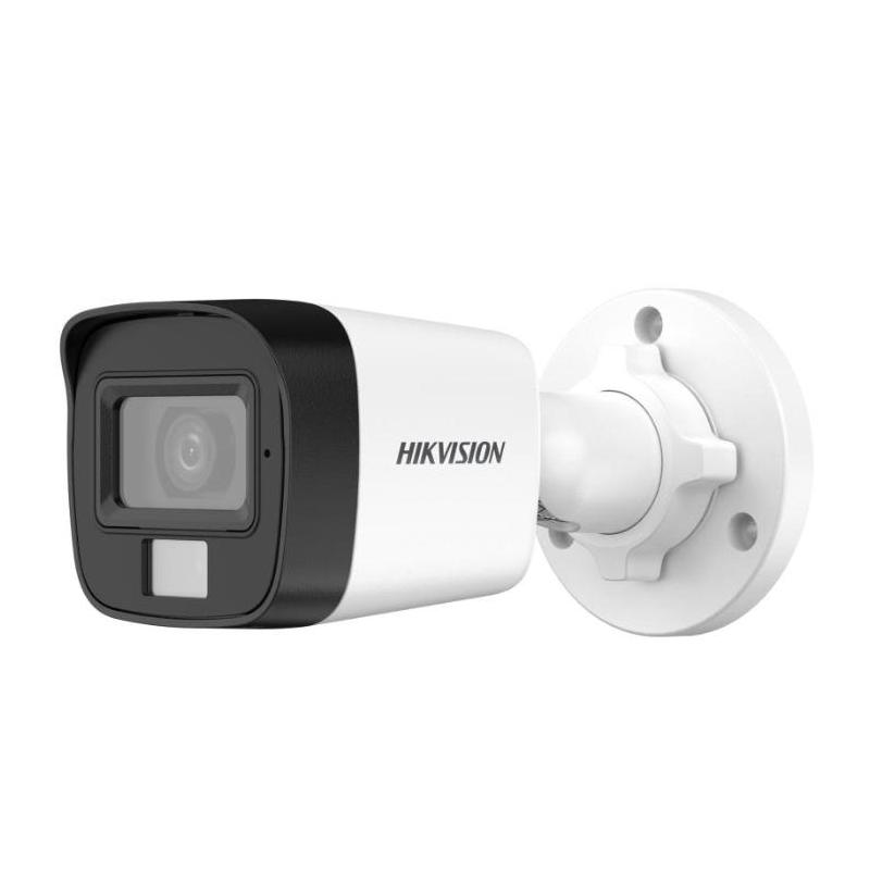 Camera de supraveghere HD Bullet Hikvision DS-2CE16K0T-LPFS, 5MP, Lentila 2.8mm, IR 25m