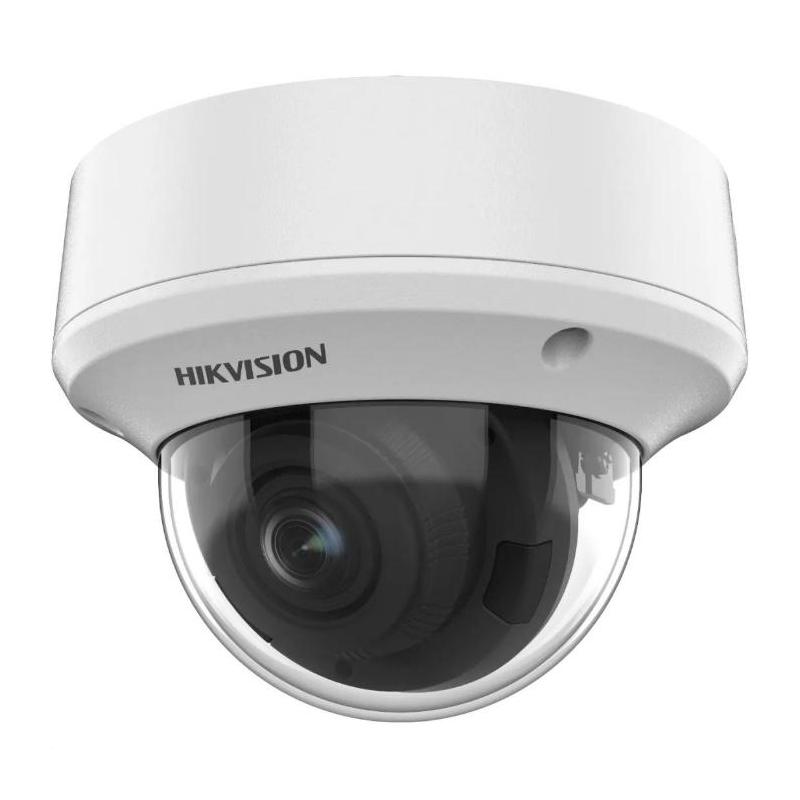 Camera de supraveghere Turbo HD Dome Hikvision DS-2CE5AU1T-VPIT3ZF, 8.29MP, Lentila 2.7-13.5mm, IR 60m