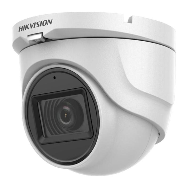 Camera supraveghere HD Dome Hikvision DS-2CE76H0T-ITMFS, 5MP, Lentila 2.8mm, IR 30m