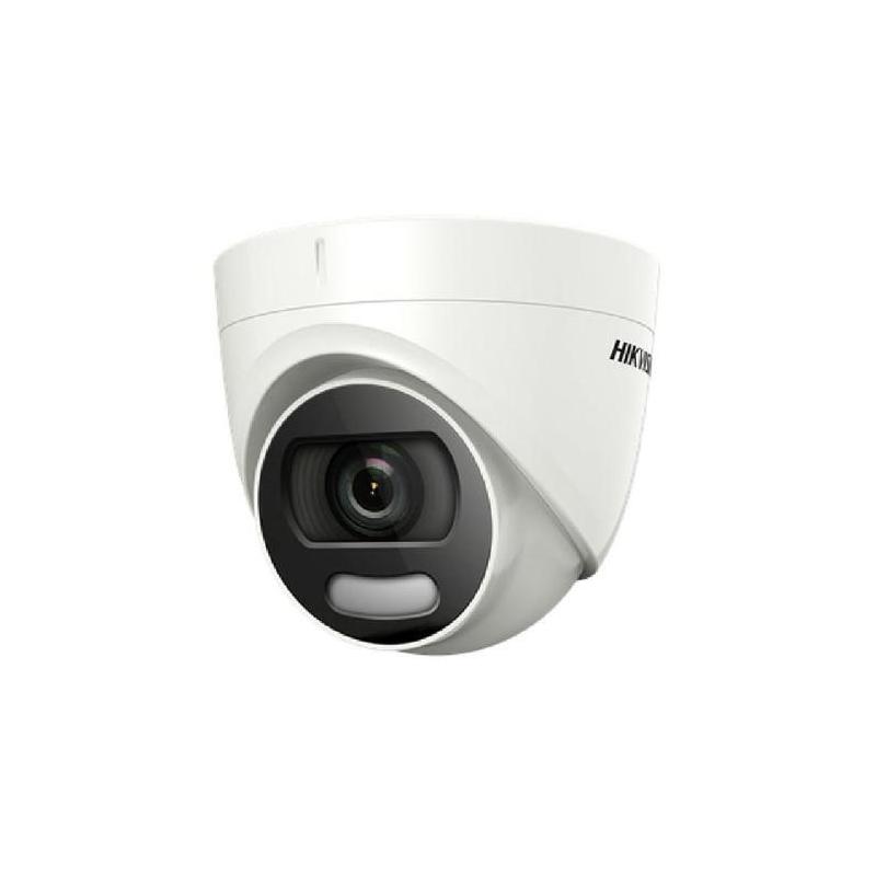 Camera de supraveghere HD Dome Hikvision Turbo DS-2CE72HFT-F36, 5MP, Lentila 3.6mm, IR 20m