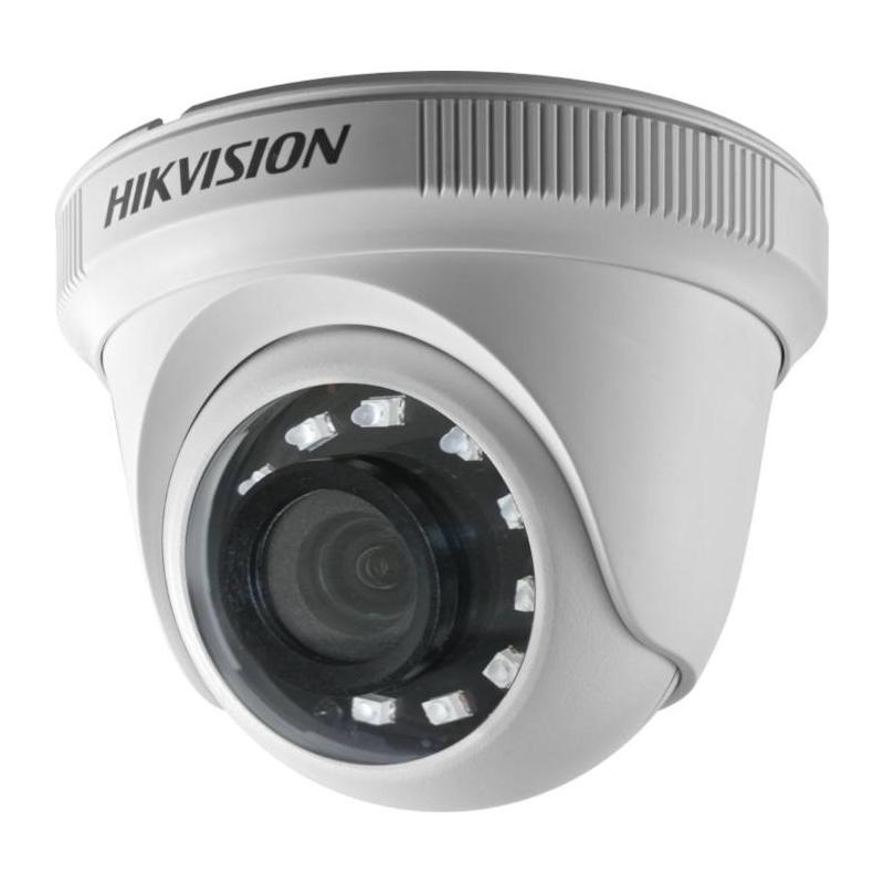 Camera de supraveghere HD Turret Hikvision Turbo DS-2CE56D0T-IRPF2C, 2MP, Lentila 2.8mm, IR 20m