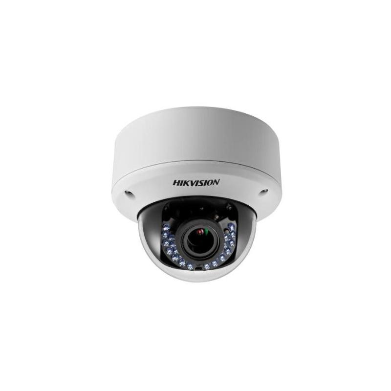 Camera de supraveghere HD Dome Hikvision DS-2CE56D0T-VPIR3E, 2MP, Lentila 2.8-12mm, IR 40m