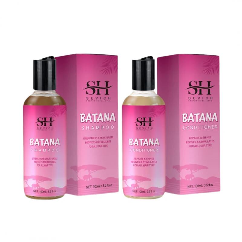 Set Revolutionar cu Sampon si Balsam pentru Regenerare si Hidratare Intensa, Batana Oil, Sevich, 200ml