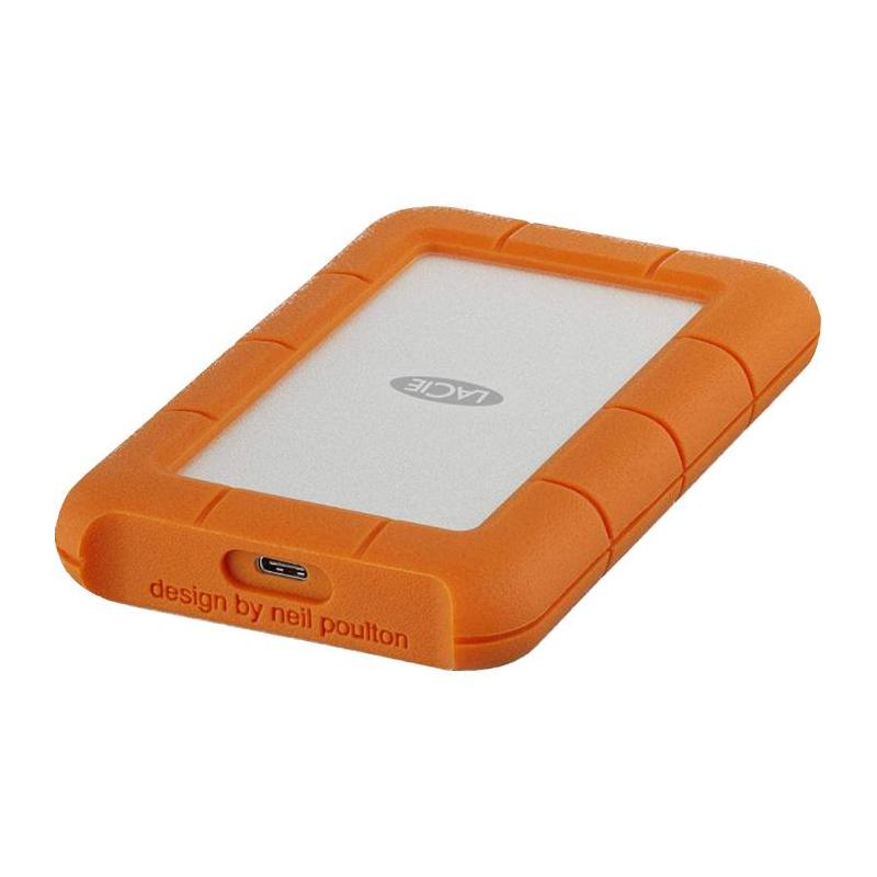 Hard Disk portabil LaCie by Seagate Rugged 1TB, USB-C 3.1, 2.5inch