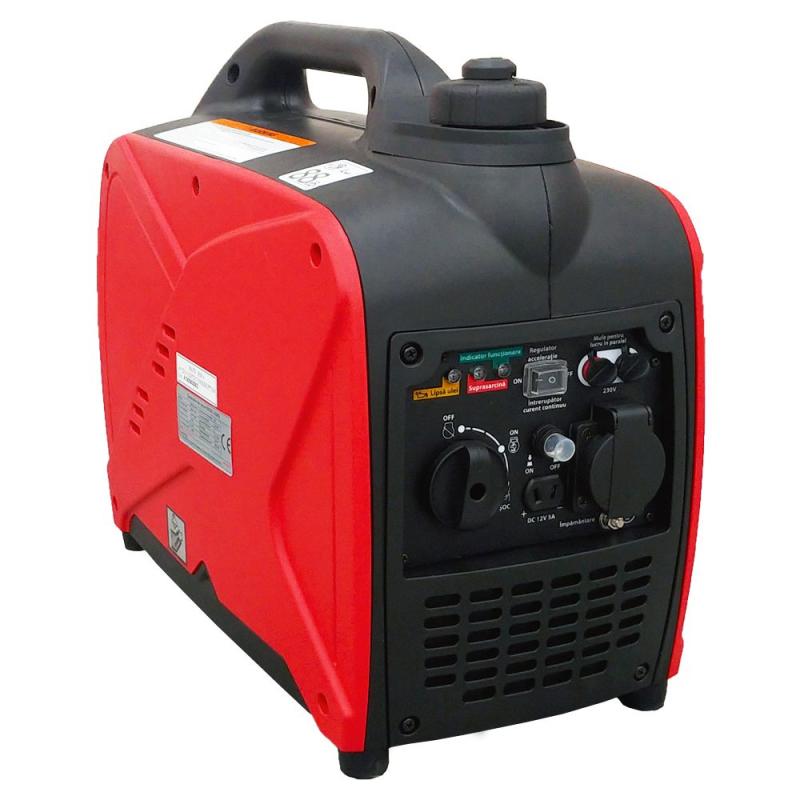 Generator de Curent Rotakt ROGE1250IS Tip Inverter, 1.1 KW, Priză 220V, Port Incărcare USB, Autonomie 4 ore