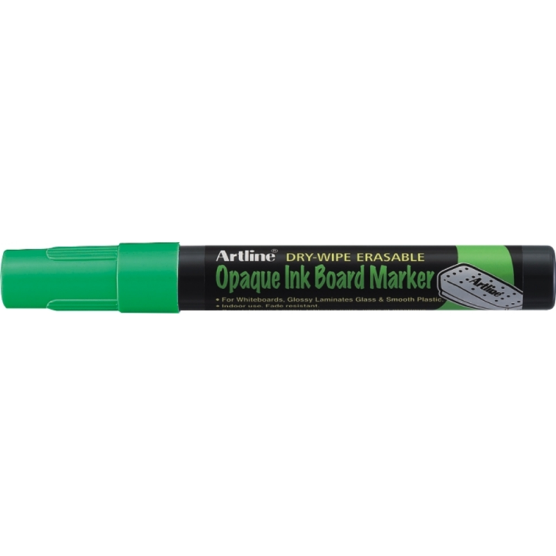 Marker Cu Cerneala Opaca, Artline, Pentru Table De Scris, Varf 2.0mm - Verde Fluorescent