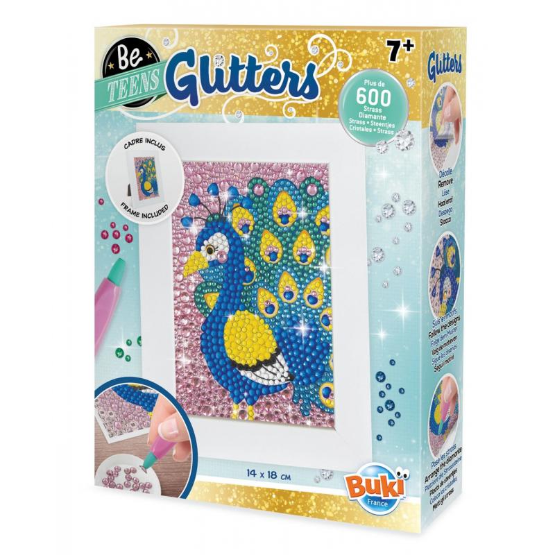 Glitters Paun - Set Creativ cu 600 Margele