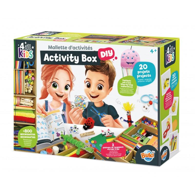 Cutie cu materiale DIY - 20 activitati lucru manual