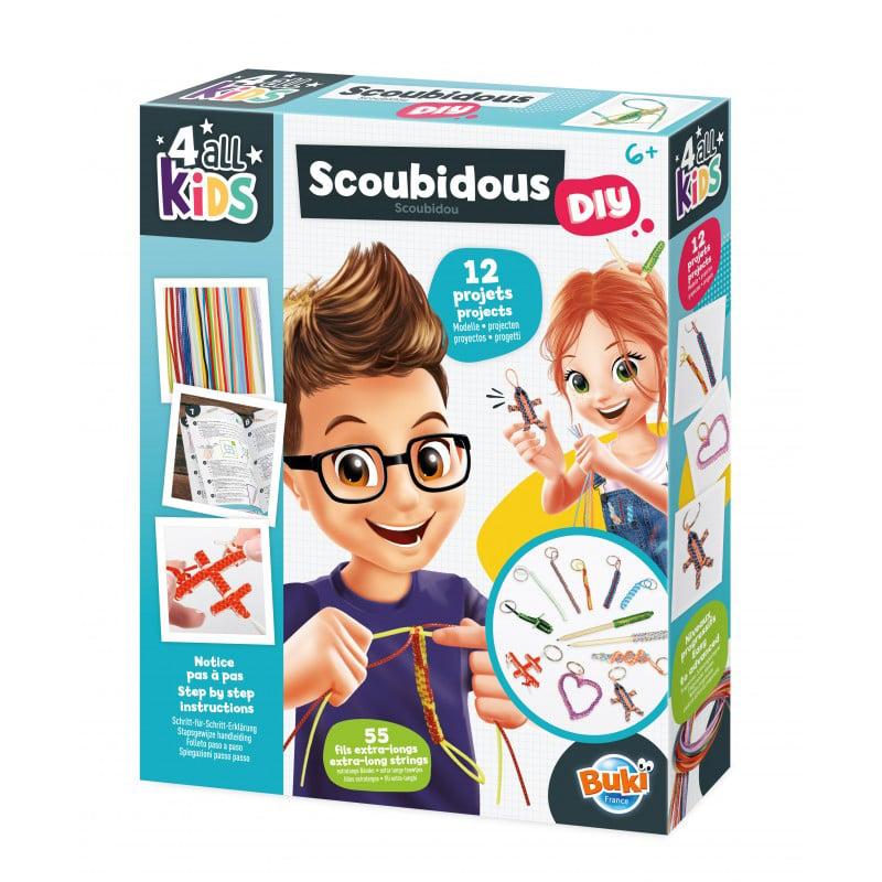 Kit lucru manual impletituri Scoubidou