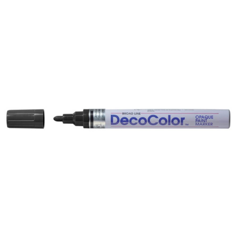 Marker Vopsea Marvy 300, Negru, Varf 2-5 mm