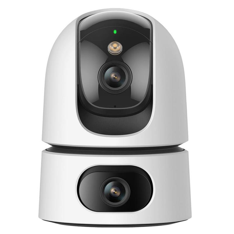 Camera de Supraveghere pentru interior cu Wi-Fi, cu Detectare Rapida si Notificari - Imou Ranger Dual (IPC-S2XP-6M0WED), Rotire 360°, 6 MP, Alb