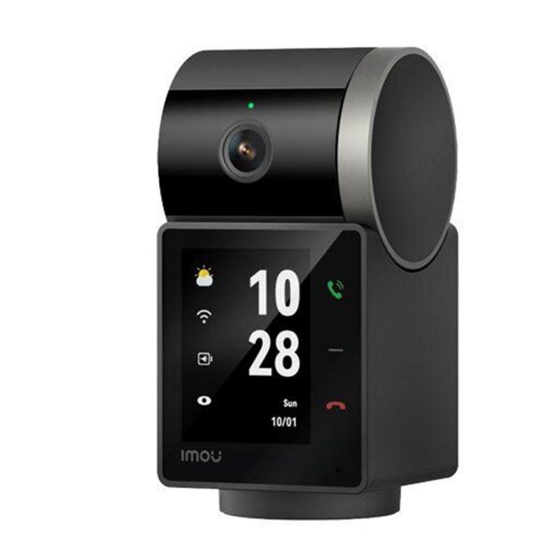 Camera de Supraveghere pentru interior cu Wi-Fi, cu Detectare Rapida si Notificari - Imou Ranger 2C (IPC-S2VBP-5M0WR), Night Vision, 2000mAh, 5 MP, Negru