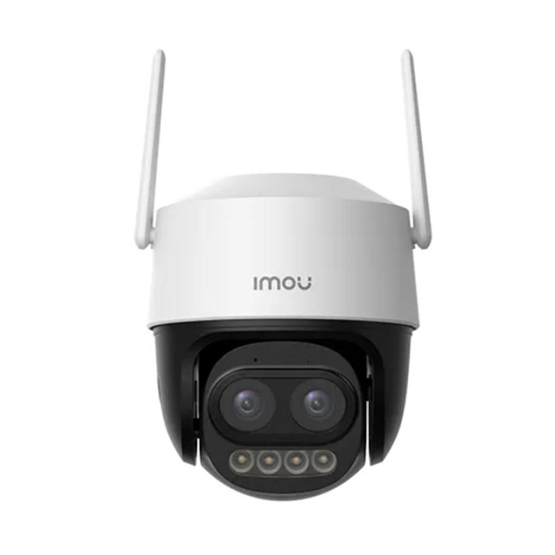 Camera de Supraveghere pentru exterior cu Wi-Fi, cu Detectare Rapida si Notificari - Imou Outdoor Camera Cruiser Z (IPC-S7DP-5M0WEZ), Night Vision, 5 MP, Alb