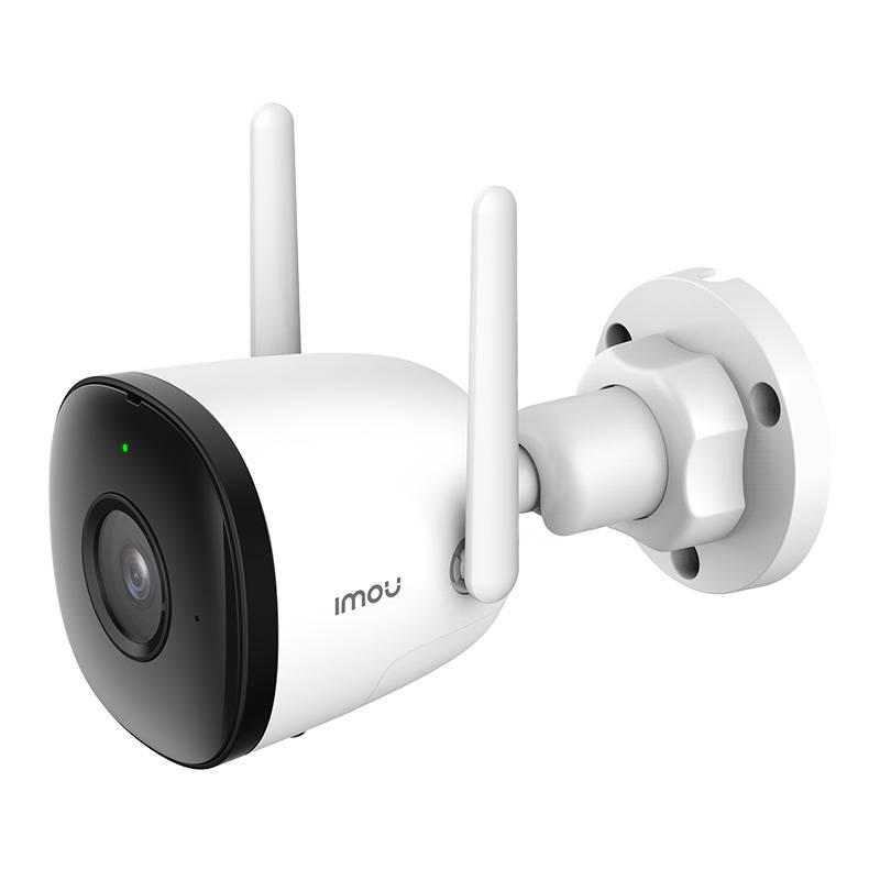 Camera de Supraveghere pentru exterior cu Wi-Fi, Rezistenta la apa - Imou Bullet 2C (IPC-F42P), Night Vision, 4 MP,  IP67, Alb