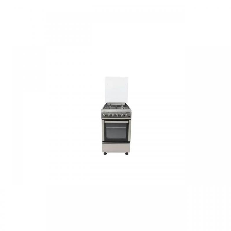 Aragaz cuptor gaz, grill electric, plita gaz, STUDIO CASA CAMINO 4G 50/60 INOX