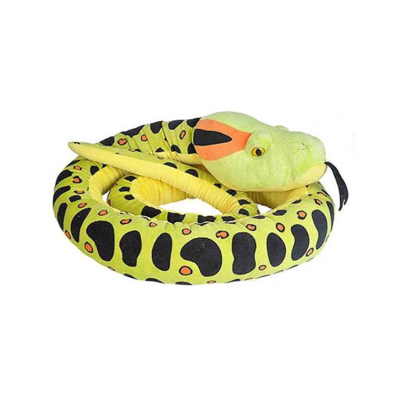 Sarpe ANACONDA verde - Jucarie Plus Wild Republic 137 cm