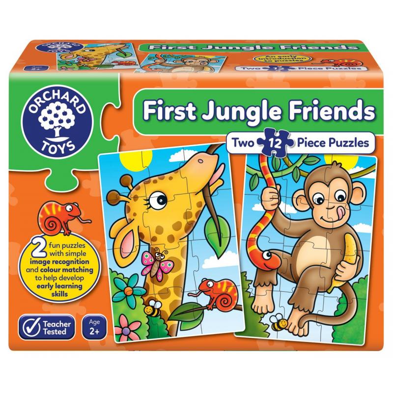 Puzzle Primii Prieteni din Jungla - First jungle friends