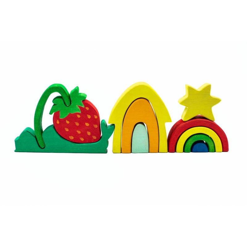 Set handmade Marc toys, Vara colorata