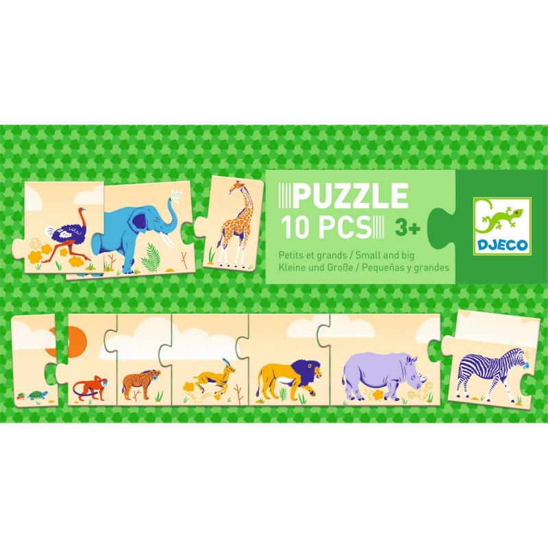 Puzzle Djeco De la mic la mare