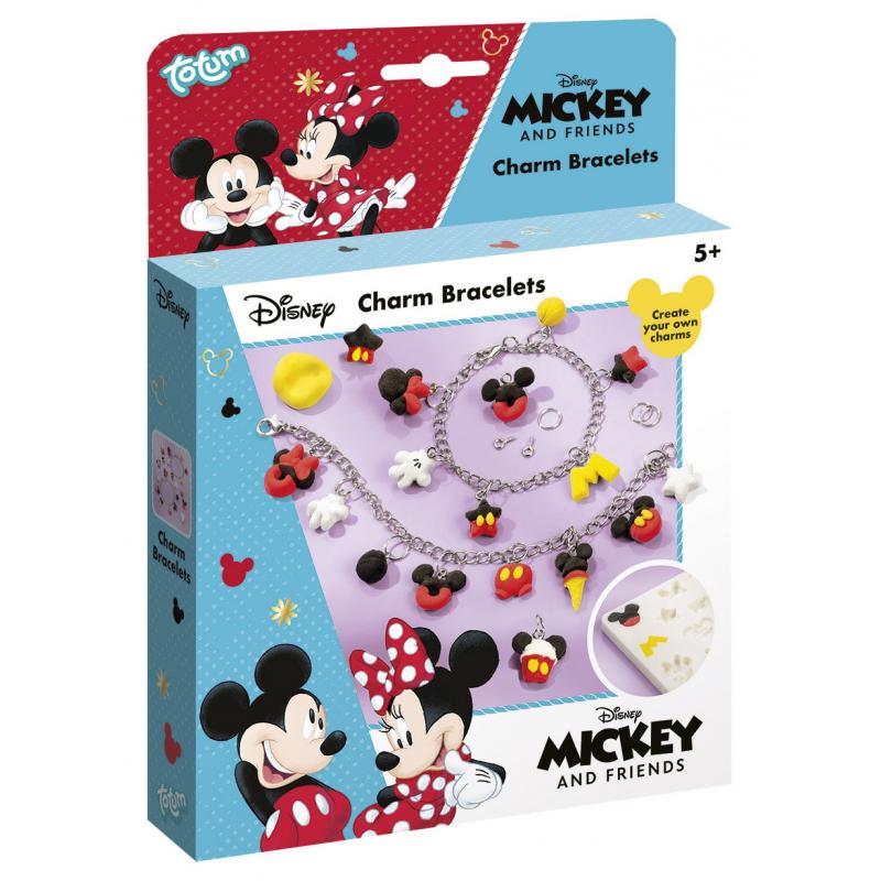 Set creativ DIY Bratari cu pandantive Disney Mickey si prietenii