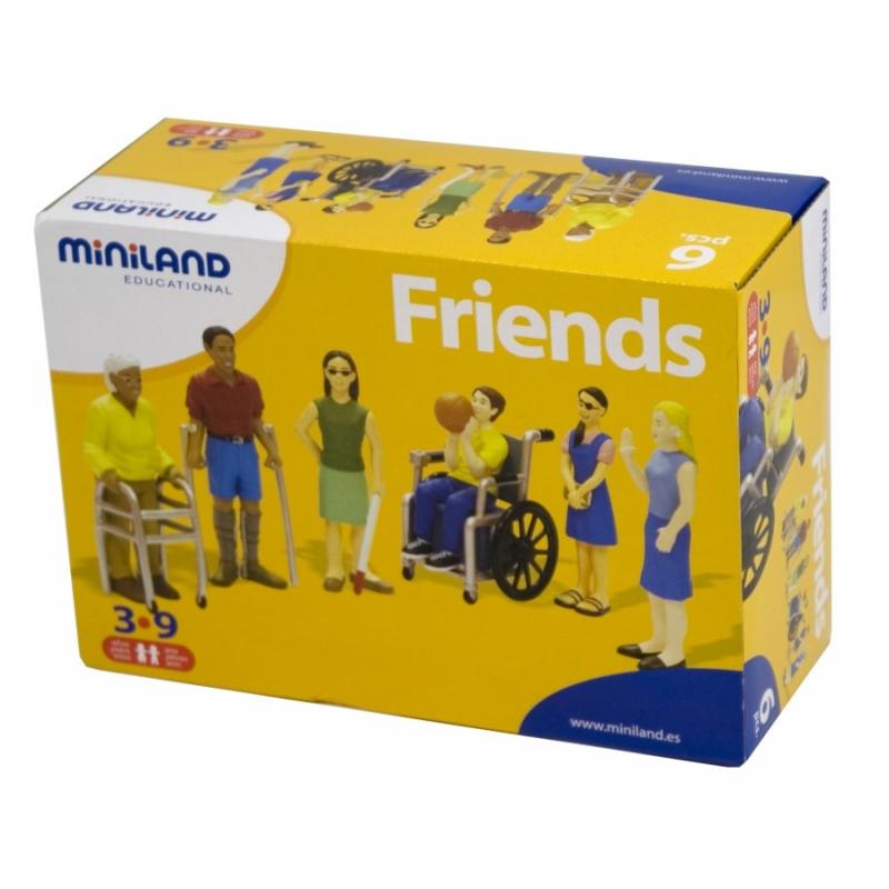 Persoane cu handicap set de 6 figurine - Miniland