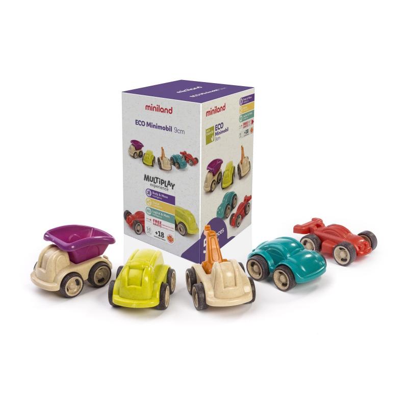 Set 5 vehicule 12 cm Minimobile ECO