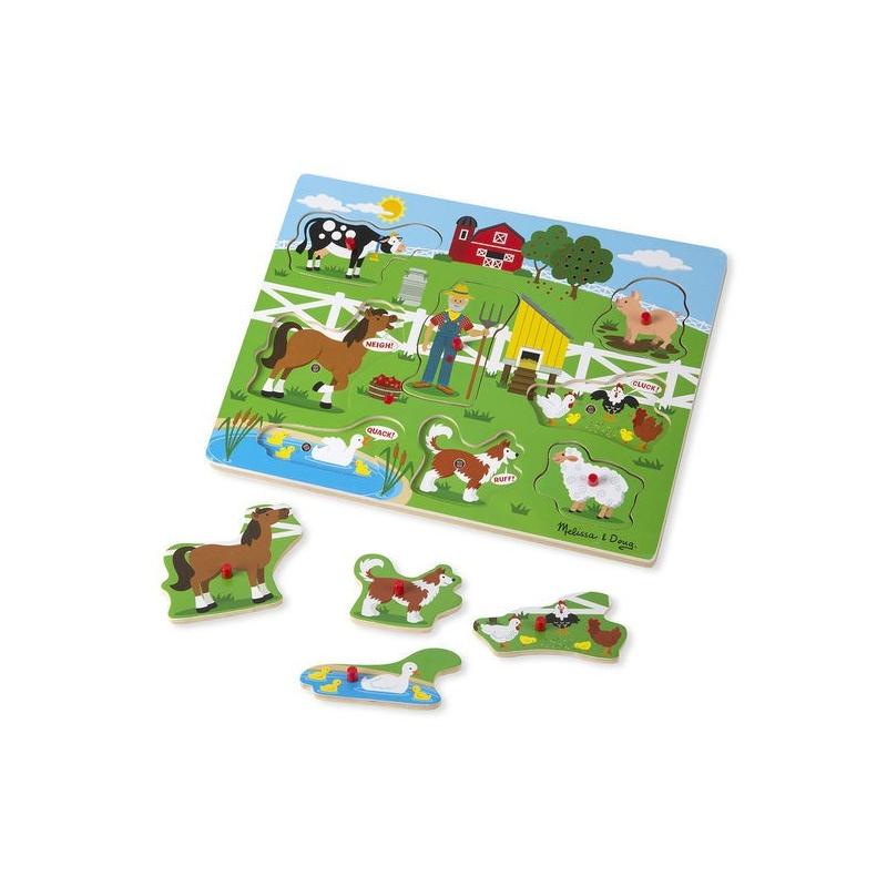 Puzzle cu sunete Old McDonald