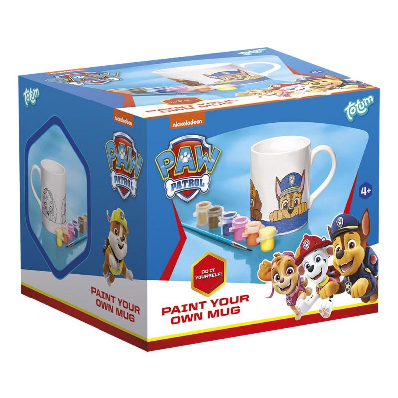 Set creativ Picteaza canuta Paw Patrol, Patrula Catelusilor