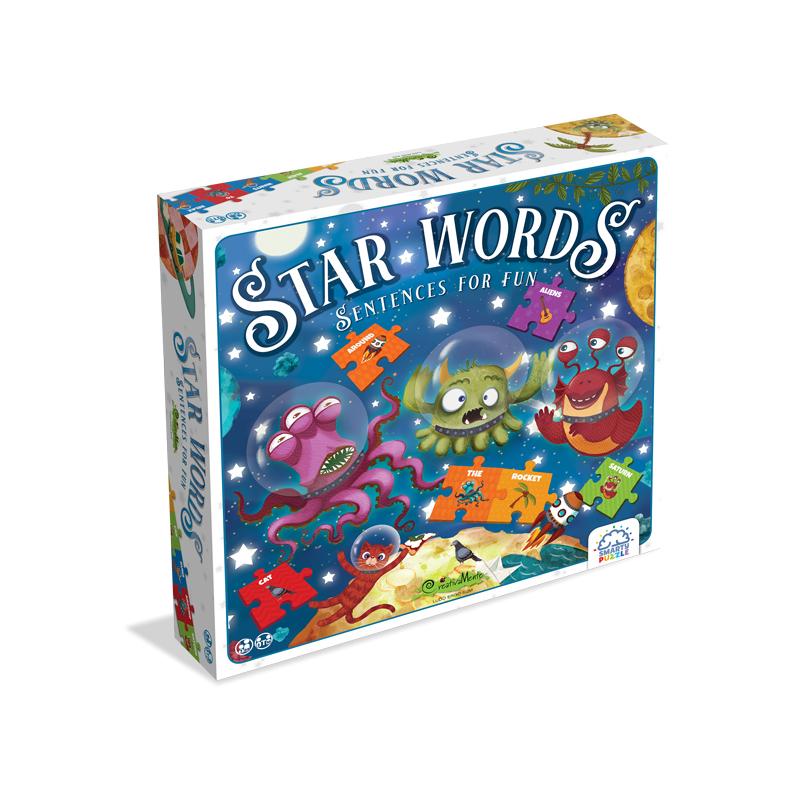 Joc educativ Smarty Puzzle- Star Words