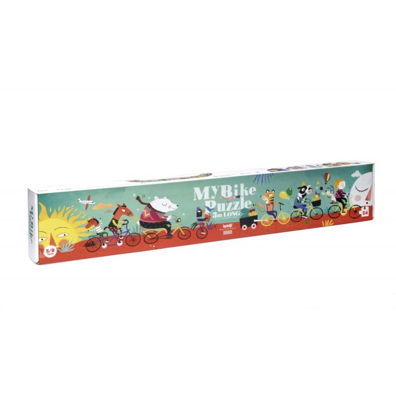 Puzzle Londji drumul lung cu bicicleta