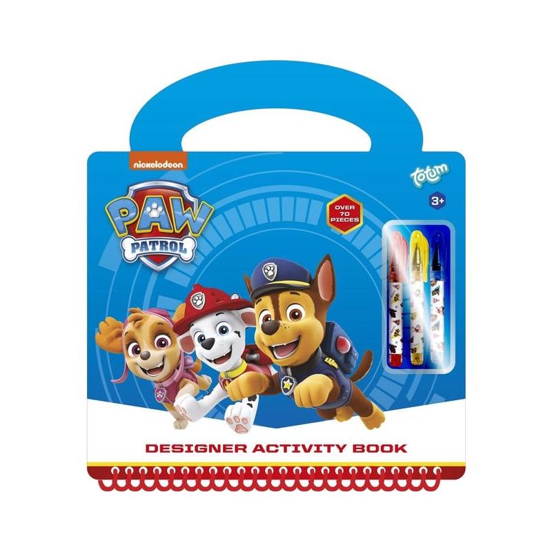 Carte cu activitati creative cu Patrula Catelusilor, Paw Patrol