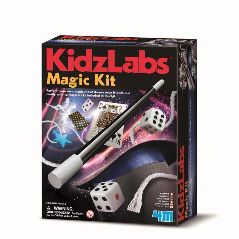 Kit Magic KidzLabs - 12 trucuri de magie