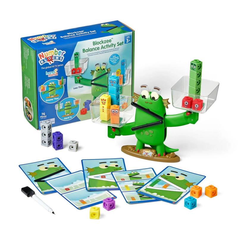 Set activitati cu balanta - Numberblocks® Blockzee™