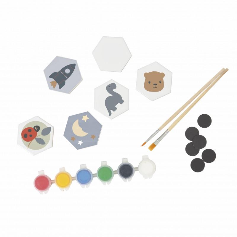 Joc creativ de pictat magneti ceramici, Egmont Toys