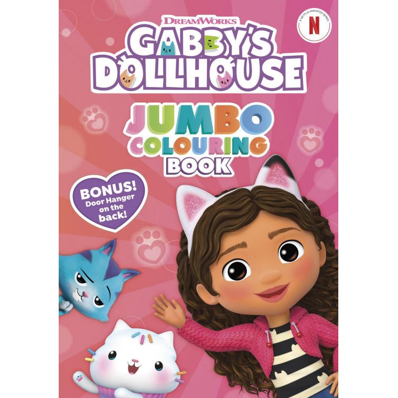 Marea carte cu activitati Gabby s Dollhouse